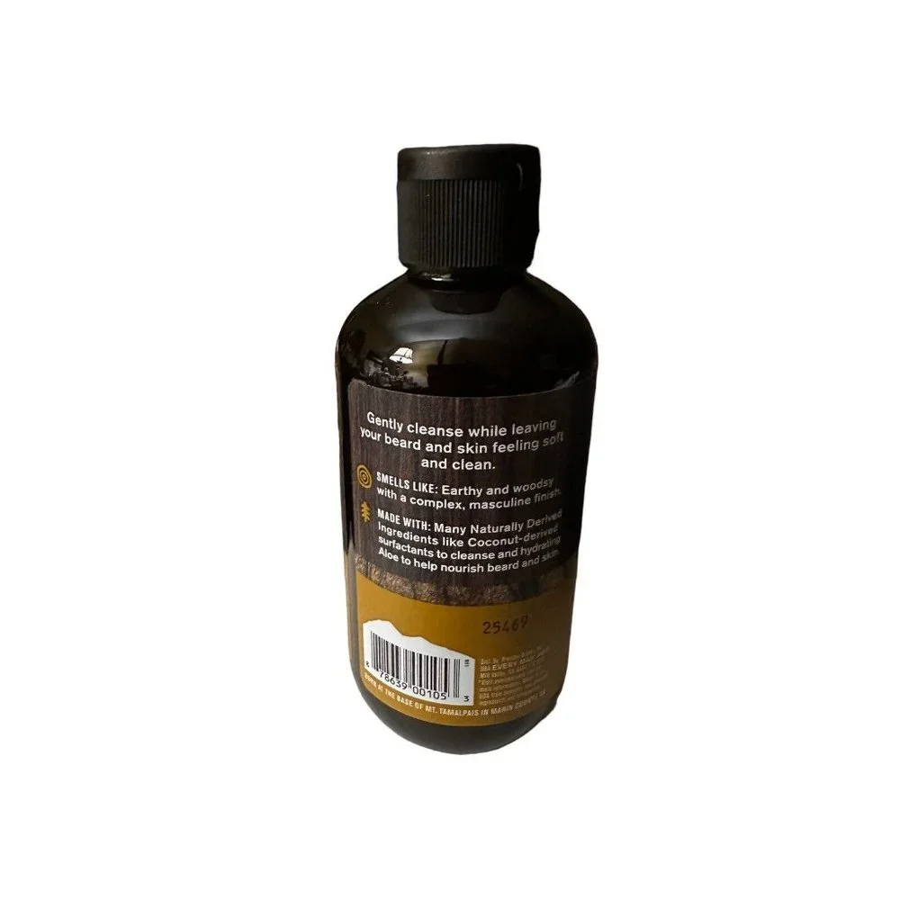 Every Man Jack Beard + Face Wash - Sandalwood Fragrance, 6.7 oz, 2 Pack